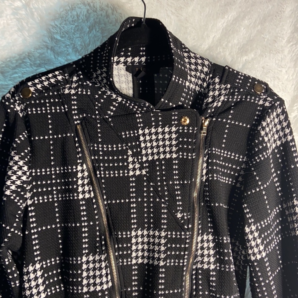 More Black Checked Jacket - image 7
